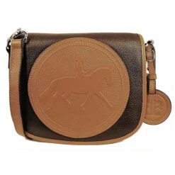 Tucker Tweed Equestrian Camden Crossbody Shoulder Bag -Equestrian Supplies Shop tucker tweed the camden crossbody dressage leather handbags dark chocolate chestnut dressage