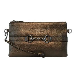 Tucker Tweed Equestrian Wellington Wristlet -Equestrian Supplies Shop tucker tweed the wellington wristlet leather handbags bronzecopy