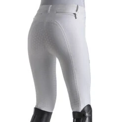 EGO 7 Women's Dressage FG Breech -Equestrian Supplies Shop white2 6685b033 45b4 47ce abc2 9d1f10276583
