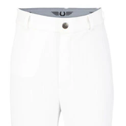 TuffRider Children's Ribb Knee Patch Breeches -Equestrian Supplies Shop white2 25936.1588684593.1280.1280