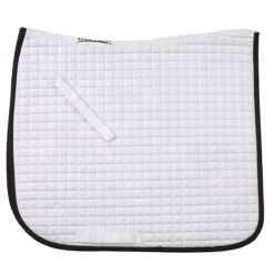Ovation Pro Square Quilt Dressage Pad 9 Ovation Pro Square Quilt Dressage Pad -Equestrian Supplies Shop white black 83764.1590172772.1280.1280